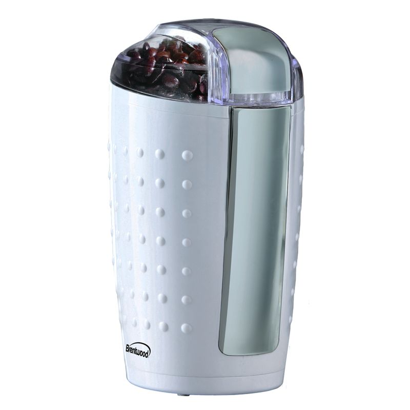 Brentwood 150W Coffee Grinder in White, 1 of 5