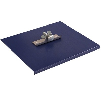 Bon Tool 22-750 Walk Edger - Blue Steel 9-inch X 8-inch - 1/8-inch Radius 1/4-inch Lip