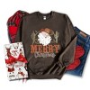 Simply Sage Market Women's Graphic Sweatshirt  Cactus Western Santa - 3 of 4