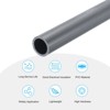 Unique Bargains Water Plumb DIY Crafts High Impact Rigid Round Pipes 8" Length - 3 of 4