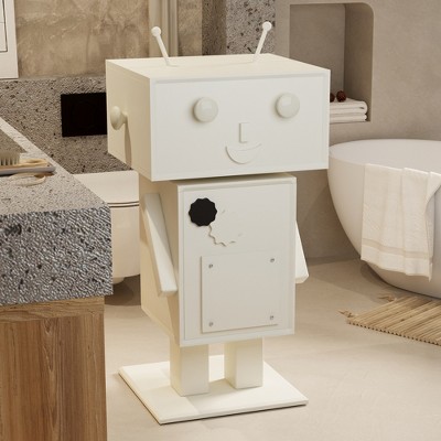 Luck Live Bathroom storage cabinet with two storage spaces, suitable for scenarios such as storage in children's rooms