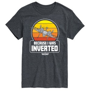 Men's - Top Gun - Because I Was Inverted Short Sleeve Graphic T-Shirt - 1 of 4