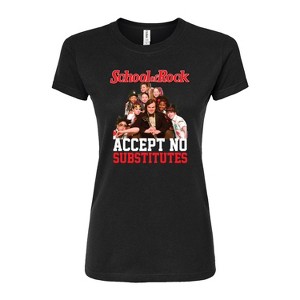Women's - School of Rock - Mr. Finn & Students Fitted Graphic T-Shirt - 1 of 2