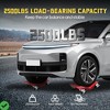 Car Dolly Set of 2 5000 LBS Capacity Wheel Dolly Heavy Duty Vehicle Dolly for Moving Car w/2.5 Inch Nylon Wheels Bolts Resist - 2 of 4