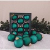 Christmas By Krebs - 67mm / 2.625" Designer Glass Baubles [8 Pieces] - 4 of 4