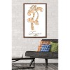 Trends International Disney Simple Moments Line Art - Tigger Framed Wall Poster Prints - 2 of 4