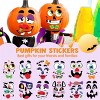 JOYFY Make 40 Faces Pumpkin Decorating Stickers with 18 Sticker Sheets in 12 Designs and Sizes Halloween Party Supplies Trick or Treat Party Favors - 3 of 4