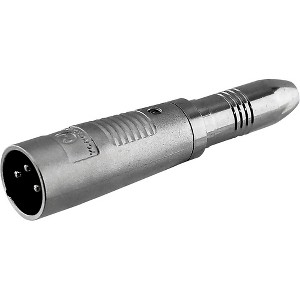 Rapco Horizon XLR Male to 1/4" Female Mono Adapter - 1 of 1