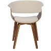 Vintage Mode Mid-Century Modern Dining Accent Chair - LumiSource - 4 of 4