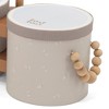Label Label: Wooden Bongos - Tan, 2 Dragonfly Drum Sticks, Carry Handles-Ages 2+ - 4 of 4