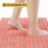 BAGOKIE 3 Piece Chenille Bathroom Rug Set - 3 of 4