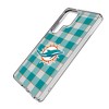 NFL AFC Teams Plaid Clear Cell Phone Case for Samsung Galaxy - 2 of 4