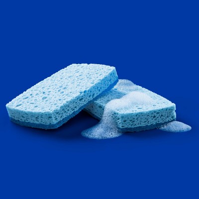 Non-Scratch Scrub Multi-Surface Sponges - 3ct - up&up™: Cellulose Material