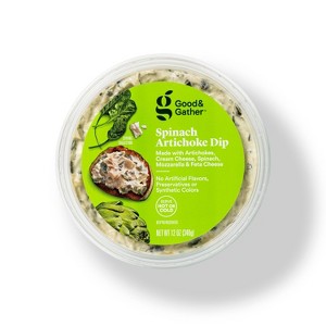 Spinach Artichoke Dip - 12oz - Good & Gather™ - 1 of 3