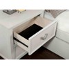 Sapphtopaz Modern Nightstand with 2 Dovetail Drawers Wood Night Stand with Chrome Hanging Pulls Simple Bedside Table for Bedroom, Living Room - 3 of 4