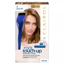 Clairol Root Touch-Up Permanent Hair Color - 6 Light Brown - 1 Kit