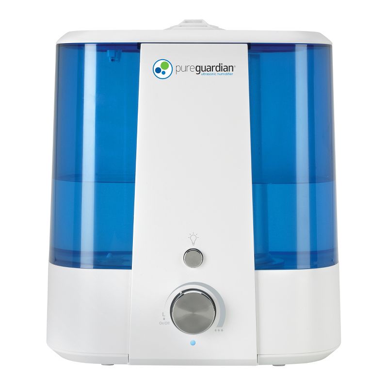Pureguardian H1175WCA Top Fill Ultrasonic Cool Mist Humidifier with Aromatherapy Tray Blue, 1 of 9