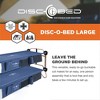 Disc-O-Bed Cam-O-Bunk Benchable Double Cot with Storage Organizers - 2 of 4