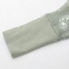 Owlivia Organic Cotton 1.0 Tog Sleeping Bag with Legs, Sleeveless Wearable Blanket- Green Feather - 4 of 4