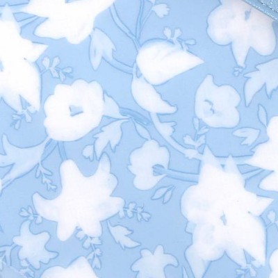 Powder Blue Floral