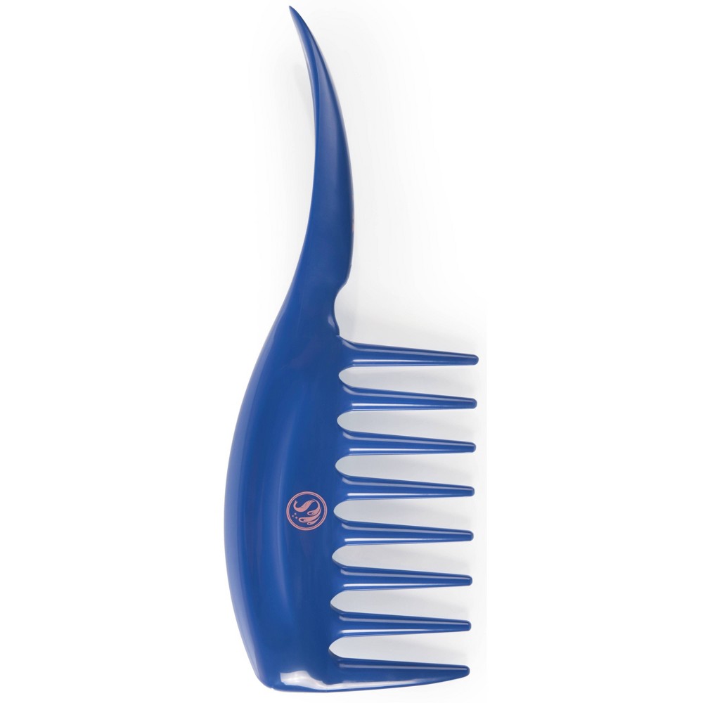 Photos - Hair Dryer KAZMALEJE KurlsPlus Hair Comb - Blue