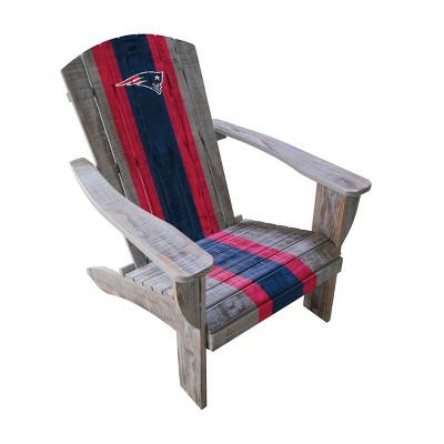  NFL New England Patriots Wooden Adirondack Chair 