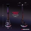 Monster Dual Gaming Headset Stand with 4 USB 3.0 Ports, RGB Changing LED Effects, for Wired/Wireless Headphones - 3 of 4