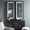 Uttermost Glimmering Agate Framed Prints, Set of 2 – Hand Painted Gemstone-Inspired Wall Art with Shadow Box Frames, 44" Tall - 2 of 4