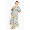 Women's Plus Size Daydream Print Maxi Dress - white | CITY CHIC - 2 of 4