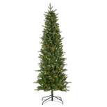 Sterling 6.5-Foot Natural Cut Narrow Saginaw Pine with 300 UL Clear Lights
