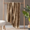 NicBex 1PC Luxuriously Oversized Faux Fur Blanket, Reversible Throw Blanket, 70x60", Machine Washable and Steam Iron for Living Room or Bedroom - 3 of 4