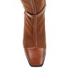 Journee Collection Womens Gaibree Stacked Heel Knee High Boots - 4 of 4