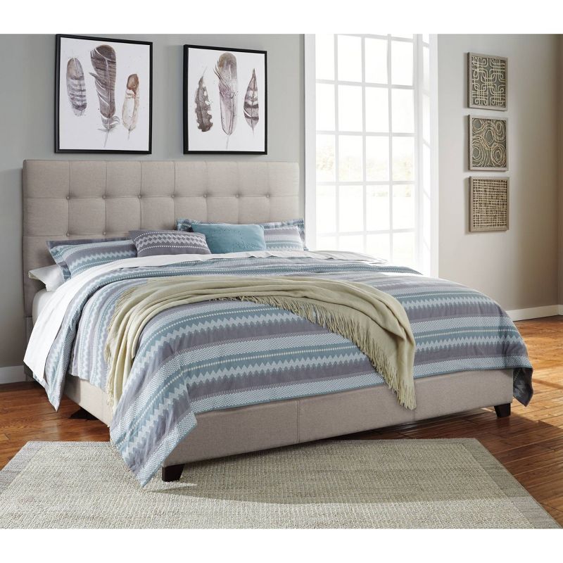 Dolante Queen Upholstered Bed Beige - Signature Design by Ashley, 5 of 15