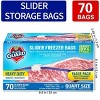 Slider Storage Bags, Zippered Fresh-keeping Bag, Heavy Duty Food Sorting Storage Bag, Food Preservation Sealed Bag - 2 of 4