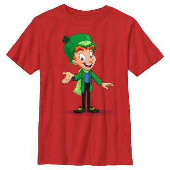 Boy's Lucky Charms Mascot Portrait T-Shirt