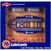 Tandem Car Trailer with Tire Rack Blue "Union 76" for 1/43 Scale Model Cars by GMP - 3 of 4