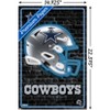 Trends International NFL Dallas Cowboys - Neon Helmet 23 Unframed Wall Poster Prints - 3 of 4