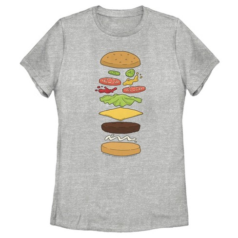 Women's Bob's Burgers Snack Schematics T-Shirt - image 1 of 3