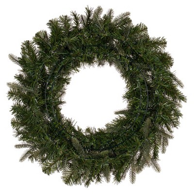 24" Green Douglas Fir Artificial Front Door Wreath