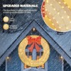 Karl Home 60 inch Pre-Lit Outdoor Christmas Wreath Decoration - 3 of 4