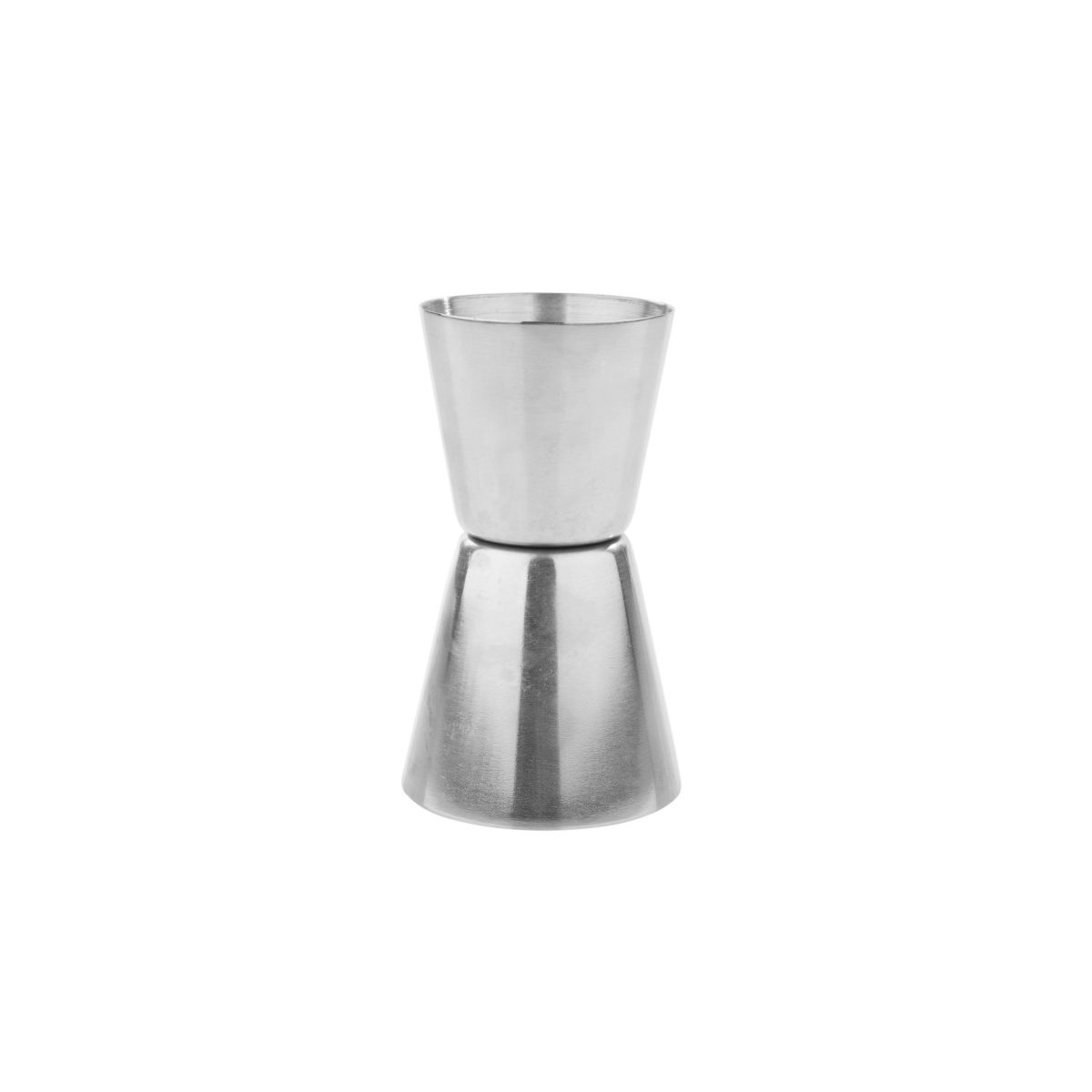 True Dual Double Jigger, Stainless Steel Cocktail Jigger, Margarita, Espresso Martini, Whiskey Sour, Wedding Gifts, Home Bar, 1 oz and 0.75 oz, Silver