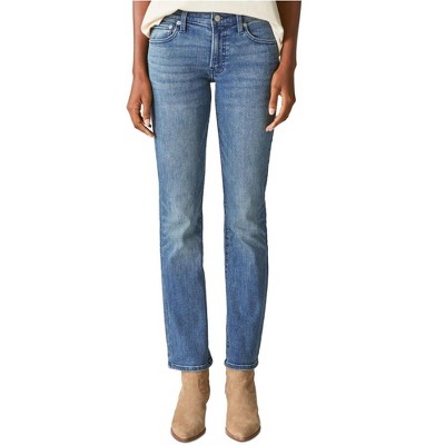 Lucky Brand Womens Sweet Mid Straight Leg Jeans