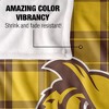 Rowan University Campus Plaid Spirit Silky Touch Super Soft Throw Blanket 50x60 - 4 of 4