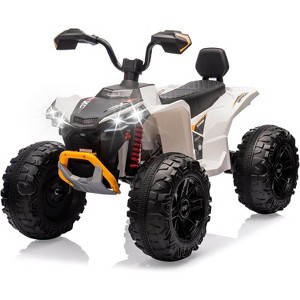24V 2 Seater Electric ATV, Electric Car for Kids, Four-Wheeled Dirt Quad Car with Powerful Motor - 1 of 4