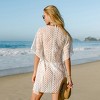 Women's Alluring Crochet Beach Cover Up Dress - Cupshe - 4 of 4