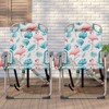 VisioGear Outdoor Portable Chairs, Folding Camping Chairs, Portable Beach Chair for Outdoor, Multicolored, 24.8"*27.56"*38.98" - 4 of 4