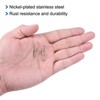 Unique Bargains Stainless Steel Quick Lock Design Fishing Swivels and Snaps 100 Pcs - 4 of 4