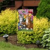 Garden Kittens Spring Garden Flag Cats Floral 18" x 12.5" Briarwood Lane - 4 of 4
