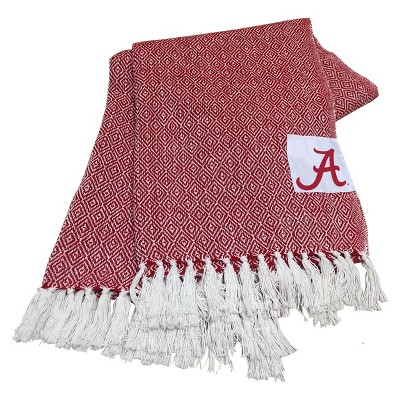 NCAA Alabama Crimson Tide Farmhouse Throw Blanket