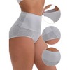 INSPIRE CHIC Women's High-Waisted Tummy Control Butt Lifting Postpartum Briefs 5 Packs - 3 of 4